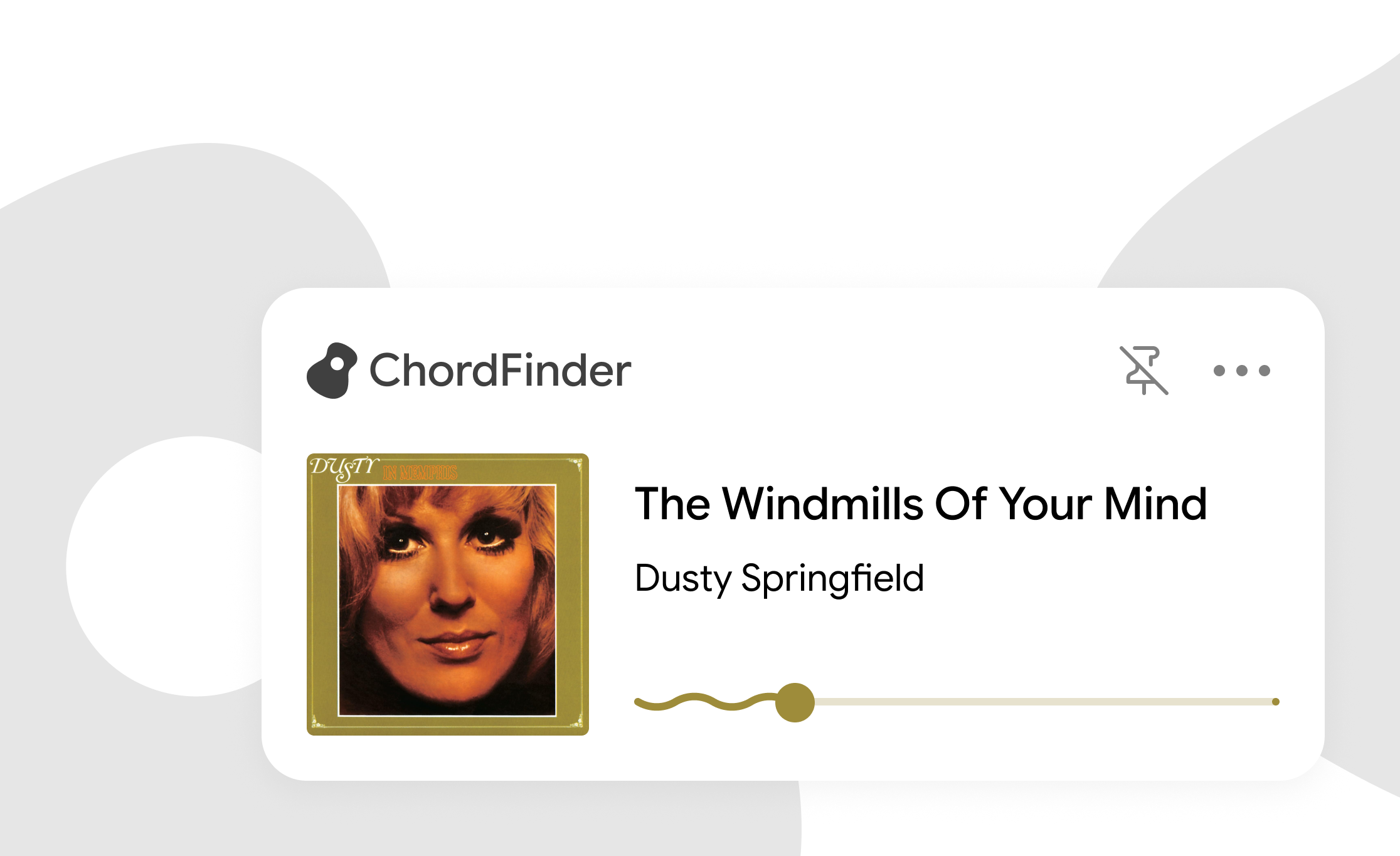 ChordFinder — chord name and voicing suggestions generated from a set of notes